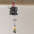 Electric Hoist Winch 500kg 1500W 7.6m Lifting Height Remote Control