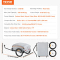 Bike Cargo Trailer 160lbs Load Foldable Universal Hitch Bicycle