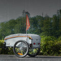 Bike Cargo Trailer 160lbs Load Foldable Universal Hitch Bicycle