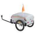 Bike Cargo Trailer 160lbs Load Foldable Universal Hitch Bicycle