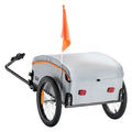 Bike Cargo Trailer 160lbs Load Foldable Universal Hitch Bicycle