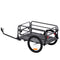 Bike Cargo Trailer 72.5kg Load Foldable Universal Hitch 406mm Wheels