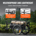Bike Cargo Trailer 72.5kg Load Foldable Universal Hitch 406mm Wheels