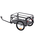 Bike Cargo Trailer 72.5kg Load Foldable Universal Hitch 406mm Wheels