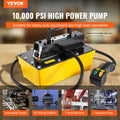 10000PSI Air Hydraulic Pump 2.3L Reservoir Foot Pump Remote Control