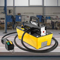 10000PSI Air Hydraulic Pump 2.3L Reservoir Foot Pump Remote Control