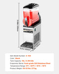 Commercial Slushy Machine 15L Frozen Drink Maker Margarita
