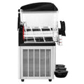 Commercial Frozen Drink Maker 15L Triple Tank Slushy Machine Stainless Steel