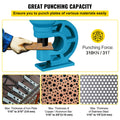 CH-60 Hydraulic Hole Punch 31T Iron Plate Copper Stainless Steel