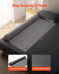 Bed Bumper Toddler 52in Inflatable Bedrail Guard Rail Twin Full QUEEN KING 2Pack