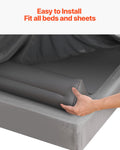 Bed Bumper Toddler 52in Inflatable Bedrail Guard Rail Twin Full QUEEN KING 2Pack
