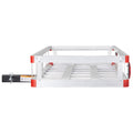 49.4 x 22.4 x 7.1 in Hitch Cargo Carrier, 500lb Capacity Trailer Hitch Mount Aluminum Cargo Basket, Luggage Carrier Rack Fits 2