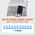 50 x 29.5 x 8.7 in Hitch Cargo Carrier, 500lb Capacity Trailer Hitch Mount Aluminum Cargo Basket with Folding Ramp, Luggage Carrier Rack Fits 2
