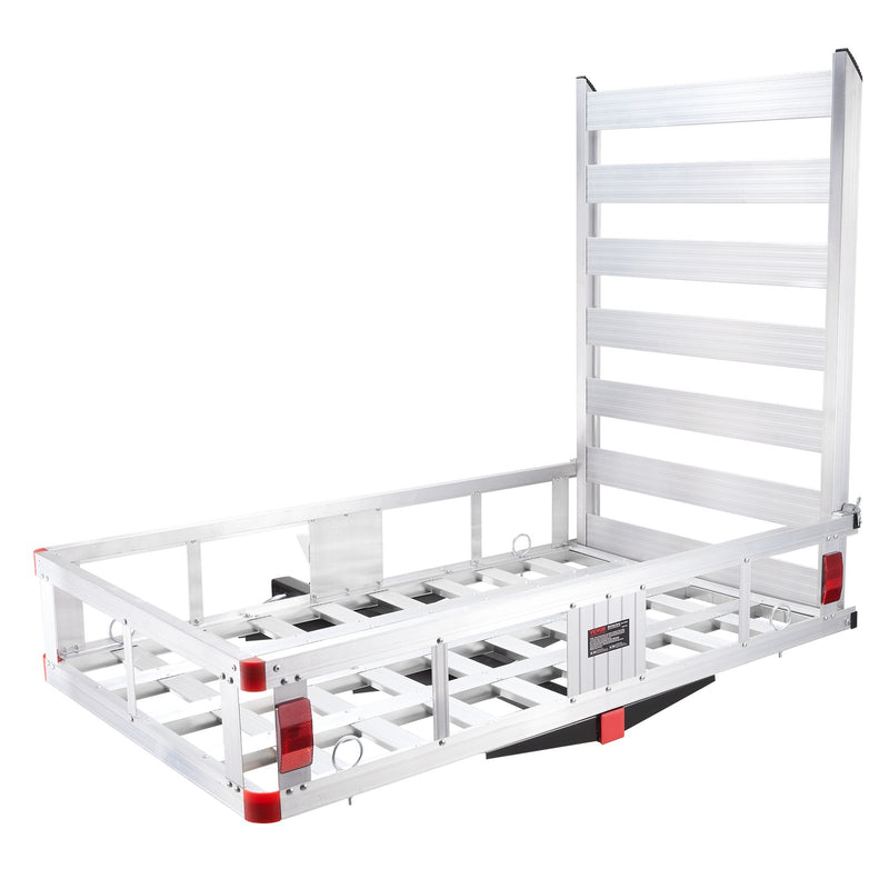 Hitch Cargo Carrier 500lb Capacity Aluminum Folding Ramp 2