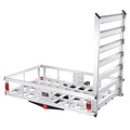 Hitch Cargo Carrier 500lb Capacity Aluminum Folding Ramp 2