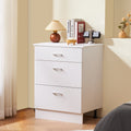 White Shaker 3 Drawer Base Cabinet 60cm Soft-Close RTA
