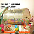 Raffle Drum 14.8x21.26 Brass Plated Metal Spinning Cage 10000 Tickets