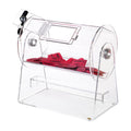 Acrylic Raffle Drum 2500 Tickets 100 Balls Lottery Spinning Cage