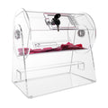 Acrylic Raffle Drum 2500 Tickets 100 Balls Lottery Spinning Cage