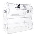 Acrylic Raffle Drum 2500 Tickets 100 Balls Lottery Spinning Cage