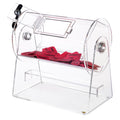 Acrylic Raffle Drum 2500 Tickets 100 Balls Lottery Spinning Cage