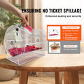 Acrylic Raffle Drum 5000 Tickets 200 Balls Lottery Drawing Cage