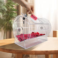 Acrylic Raffle Drum 5000 Tickets 200 Balls Lottery Drawing Cage