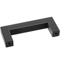 10x Cabinet Pulls 76mm Stainless Steel Matte Black Square Kitchen
