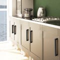 30 Pack Cabinet Pulls 76mm Matte Black Stainless Steel Kitchen