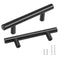 30 Pack Cabinet Pulls 76mm Stainless Steel Matte Black