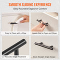 30 Pack Cabinet Pulls 76mm Stainless Steel Matte Black