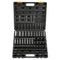 Impact Socket Set 43pc 6-Point Metric 9-30mm Standard Deep