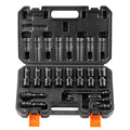 360 Swivel Impact Sockets Set 14pc 6-Point 3/8in Drive