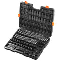 Impact Sockets Set 130PCS 6-Point 3/8