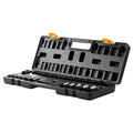 Impact Sockets Set 29pcs 6-Point 3/8in Drive Ratchet Kit