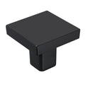 Cabinet Knobs 10 Pack 30mm Black Zinc Alloy Drawer Pulls