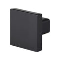 Cabinet Knobs 10 Pack 30mm Black Zinc Alloy Drawer Pulls