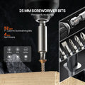Drill Bit Set 100PC Screwdriver Bits Carrying Case Multi-purpose