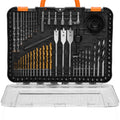 Drill Bit Set 100PC Screwdriver Bits Carrying Case Multi-purpose