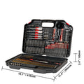 Drill Bit Set, 246 Pieces Drill and Driver Bit Set, Screwdriver Bit Set Suitable for Wood Metal Cement Drilling and Screw Driving, Drill Bit Sets Combo Kit Assorted in Organized Carrying Case