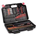Drill Bit Set 246pc Wood Metal Cement Screwdriver Bits Carry Case