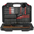 Drill Bit Set 246pc Wood Metal Cement Screwdriver Bits Carry Case
