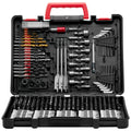 Drill Bit Set 318 Pieces Wood Metal Cement Driver Bits Case