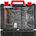 Drill Bit Set 318 Pieces Wood Metal Cement Driver Bits Case