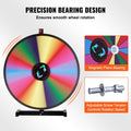 24 Inch Spinning Prize Wheel 14 Slots Tabletop Roulette Dry Erase
