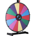 24 Inch Spinning Prize Wheel 14 Slots Tabletop Roulette Dry Erase