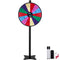 24 inch Spinning Prize Wheel, 14 Slots Spinning Wheel, Roulette Wheel with a Dry Erase and 2 Markers, Tabletop or Floor Standing Win Fortune Spin Games in Party Pub Trade Show Carnival