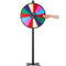 24 Inch Spinning Prize Wheel 14 Slots Roulette Dry Erase Markers