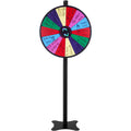 24 Inch Spinning Prize Wheel 14 Slots Roulette Dry Erase Markers