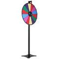 24 Inch Spinning Prize Wheel 14 Slots Roulette Dry Erase Markers